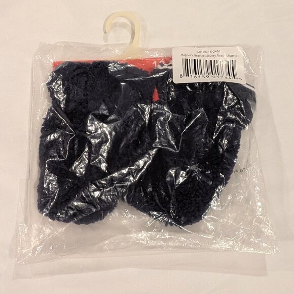 NWT Magnetic Me Magnetic Fleece Mittens (Navy Blue) - Picture 2 of 7